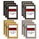 12 X A4 Certificate Photo Picture Frames Free Standing Wall Mountable Frame