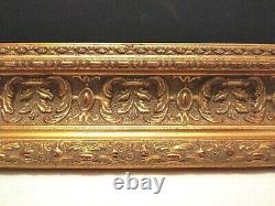 14 X 18 Standard Picture Frame 2 3/4 Wide Ornately Decorated Gold Scoop