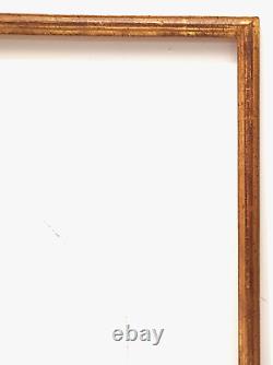 15 X 18 Antique Handmade Closed Corner 22k Gold Leaf Reverse Frame
