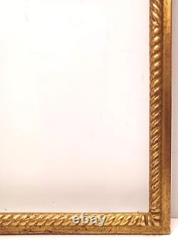 15 X 18 Hand Carved Closed Corner 22k Gold Leaf Reverse J Pocker Picture Frame