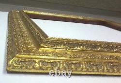 16 x 20 ORNATE ROCOCO STYLE 3 WIDE GOLD LEAFED PICTURE FRAME STANDARD SIZES