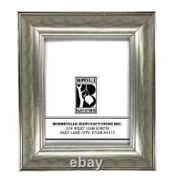 2 3/8 Picture Frame, Silver or Gold Vintage Simple Molding Wood & Gesso Antique