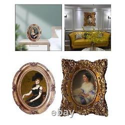 2x Retro Style Photo Frame Tabletop Wall Hanging for Wedding