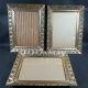 3 Exquisite Vintage Gold Tone Filigree Ornate Metal Picture Frame 5X7 Tabletop