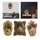 3 Set Photos Frame Carved Gold Hanging Wall Mounted Bathroom Balcony Wedding