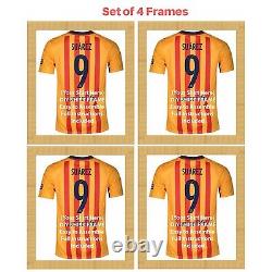 4 x Frame for Football, Rugby and Cricket shirts Ready Made Shirt DIY Frames
