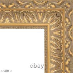8.5X11 Ornate Gold Complete Wood Picture or Document Frame with UV Acrylic Plexi