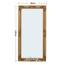 90/100/120cm Stunning Antique Gold Ornate Large Wall Mirror Bedroom Hall Living