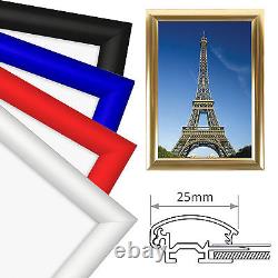 A1 Snap Frames Picture Poster Holders Clip Displays Retail Wall Notice Boards