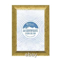 A4 Certificate Photo Picture Frame Opera Gold Home Office Decor Bulk Lot Buy