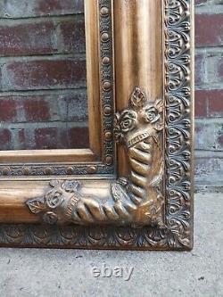 A Large Heavy Ornate Gold Rococo baroque Picture Frame For a 24 x 20 Picture