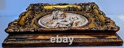 Alabaster Plaque, Gilt Frame, Edward William Wyon 1848 Antique, Listing # 1 of 2