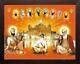 All Ten Sikh Gurus & Golden Temple HD Printed Religious Picture With Wood Frame