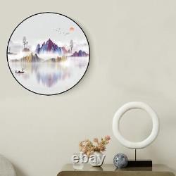 Aluminum Wall Photo Frames Round Wall Decoration For Living Room 31.5 40 50CM