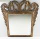 Antique 17th or 18th Century Giltwood Italian Carved Wood Wall Mirror Frame