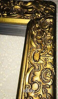 Antique Large 24x24 Picture Wall Frame Gold Ornate