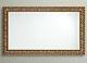 Antique Ornate Bevelled Wall Mirror Gilt Finish French Frame Gold 90x65cm