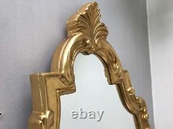 Antique Ornate Design Wall Mirror Gold Free Style Frame Vintage 51x100cm