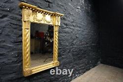 Antique Pier Wall Mirror Decorative Gilt & Gesso Frame Interior Design