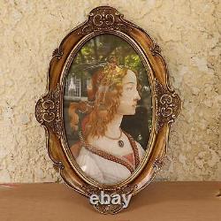 Antique Resin Photo Display Frame 34Cmx21cm Photo, Wall Mounting Decoration