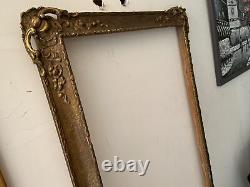 Antique Rococo Baroque Gold Gilt ornate Detail Picture Frame