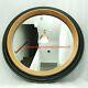 Antique Style Black Gold Round Rustic Mirror Traditional Look Shabby Chic 60cm