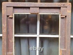 Antique Wood Wooden Gold Gilt & Painted Photo Picture Frame 22 3/8w X 34 1/4d