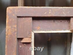 Antique Wood Wooden Gold Gilt & Painted Photo Picture Frame 22 3/8w X 34 1/4d