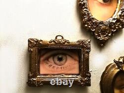 Antique art framed photo frame painting wall home decor protective evil eye gift