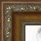 ArtToFrames 1.4 Inch Dark Gold with Beads Wood Picture Poster Frame D10051