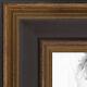 ArtToFrames Picture Frame Custom 1.25 Gold with Burgundy Wood 4758 Small