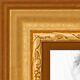 ArtToFrames Picture Frame Custom 1.5 Gold Speckeled Wood 4223 Small