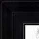 ArtToFrames Picture Frame Custom 1.875 Black Matte Reverse Wood 4029 Small