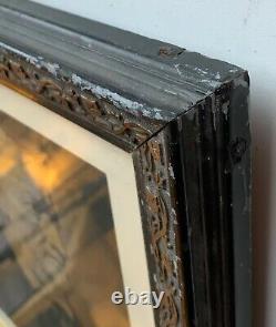 Art Nouveau Picture Frame Black Gold Wall With Portrait Richard Wagner