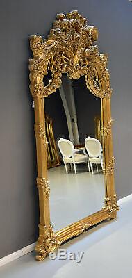 Baroque Mirror 240cm Wall XXL Goldspiegel Magnificent Frame Antique