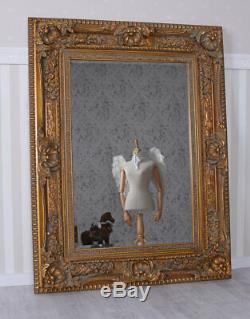 Baroque Mirror Gold Wall Mirror Magnificent Frame XXL Goldspiegel Antique