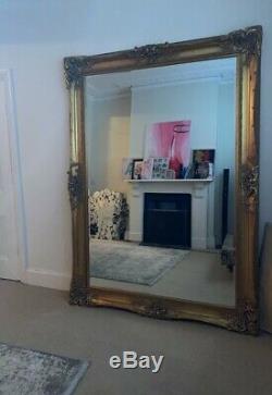 Beautiful Large Ornate Carved Frame Wall Mirror 83 x 61
