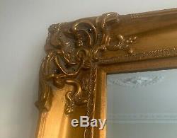 Beautiful Large Ornate Carved Frame Wall Mirror 83 x 61