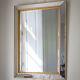 Bewley Gold Edge Frame Overmantle Large Bevelled Glass Wall Mirror 44 x 32