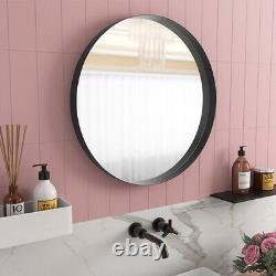 Black Gold Metal Framed Mirror Wall-Mounted Home Decorative Mirrors for Bathroom