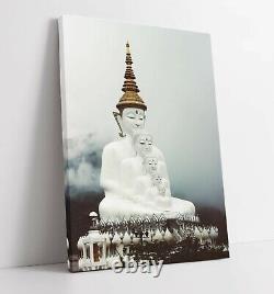 Buddha Statue 1 Canvas Wall Art Float Effect/frame/picture/poster Print- Gold