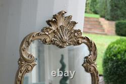 COUNTRY HOUSE Antique Gold Vintage Baroque Ornate Elegant Large Hall Wall Mirror