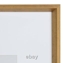 Calter 16 In. X 20 In. Matted to 8 In. X 10 In. Gold Picture Frame (Set of 3)
