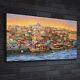 Canvas Print Wall Art Picture Image painting on Istanbul Golden Horn Bay 140x70