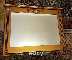 Classic Golden Painted Framed Wall Mirror