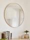 Cox & Cox Oversized Soft Gold Wall Hanging Frame Mirror RRP £350