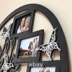 Custom photo frame, Life Wall Art, Round Frame Collage for Family, Family Tree