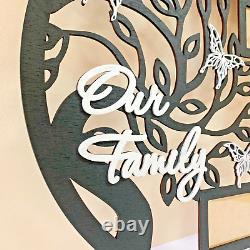 Custom photo frame, Life Wall Art, Round Frame Collage for Family, Family Tree