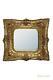 DUSX Rosetti Baroque Gold Gilt Leaf Double Framed Wall Bedroom Mirror 90 x 100cm