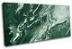 Emerald Green Marble Gold Abstract SINGLE CANVAS WALL ART Picture Print